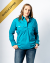 The Penny - Women's Half Placket Workshirt