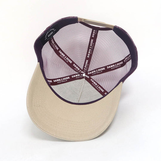 Signature Kelpie Trucker - Sand &amp; Plum