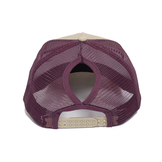Signature Kelpie Trucker - Sand &amp; Plum