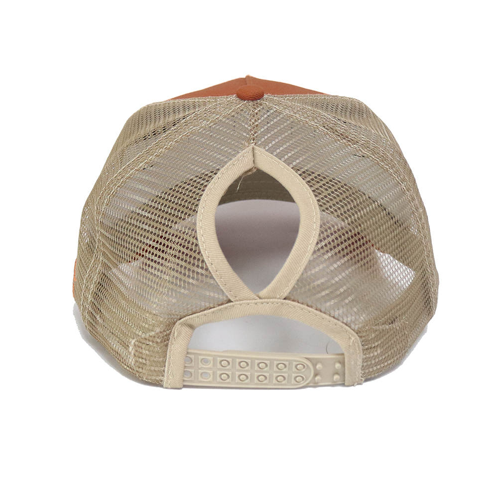 Signature Kelpie Trucker - Burnt Orange &amp; Taupe